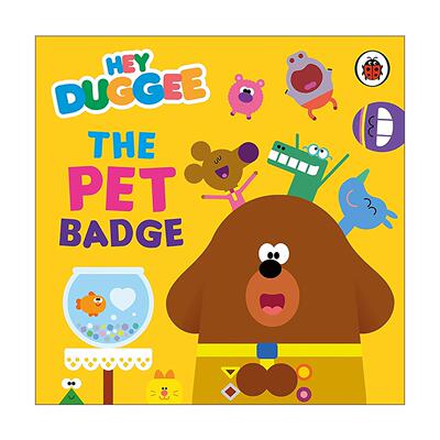 英文原版 Hey Duggee The Pet Badge 嗨道奇绘本 照顾宠物奖章 纸板书 英文版 进口英语原版书籍