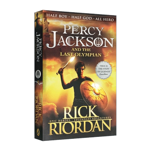 Percy Jackson and the Last Olympian Book 5 波西·杰克逊与最终之神 波西杰克逊第一季 英文原版科幻小说 进口书籍