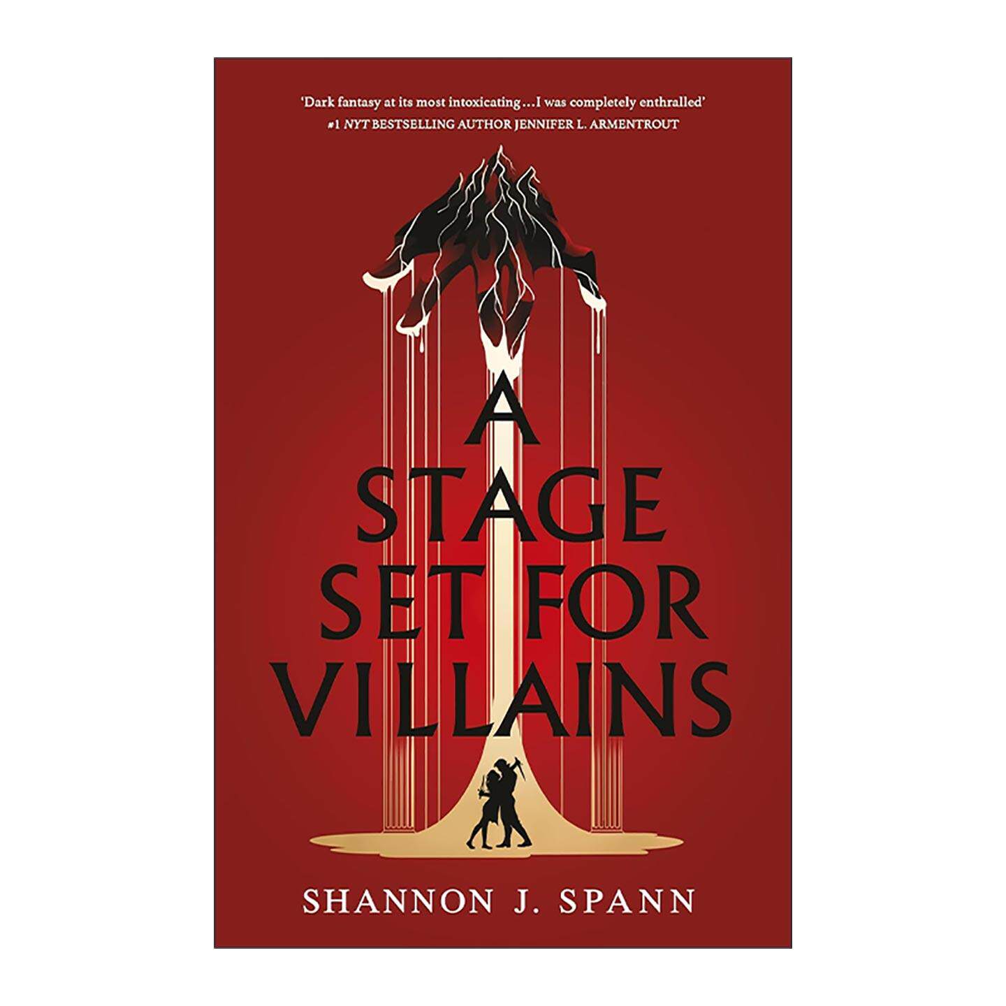 英文原版 A Stage Set for Villains 反派的舞台 黑暗奇幻浪漫小说 Shannon J. Spann 剧院竞技 神明反派 禁忌之恋 进口英语原版