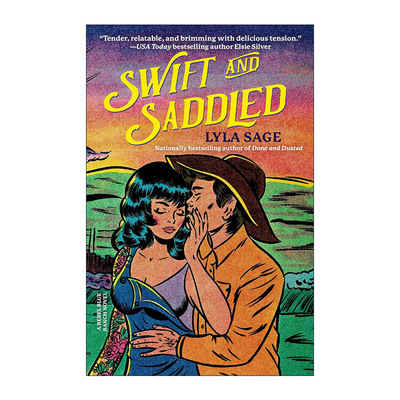 英文原版 Swift and Saddled Rebel Blue Ranch 迅捷与马鞍 浪漫喜剧小说 Lyla Sage 英文版 进口英语原版书籍