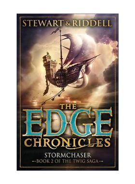 英文原版 The Edge Chronicles 5 Stormchaser 昆特边境大冒险5 儿童冒险小说 英文版 进口英语原版书籍