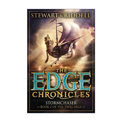 英文原版 The Edge Chronicles 5 Stormchaser 昆特边境大冒险5 儿童冒险小说 英文版 进口英语原版书籍