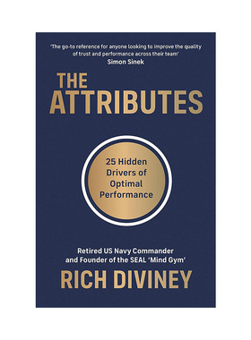 英文原版 The Attributes 特质 25个优良表现的隐藏驱动力 英文版 进口英语原版书籍