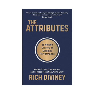 英文原版 The Attributes 特质 25个优良表现的隐藏驱动力 英文版 进口英语原版书籍