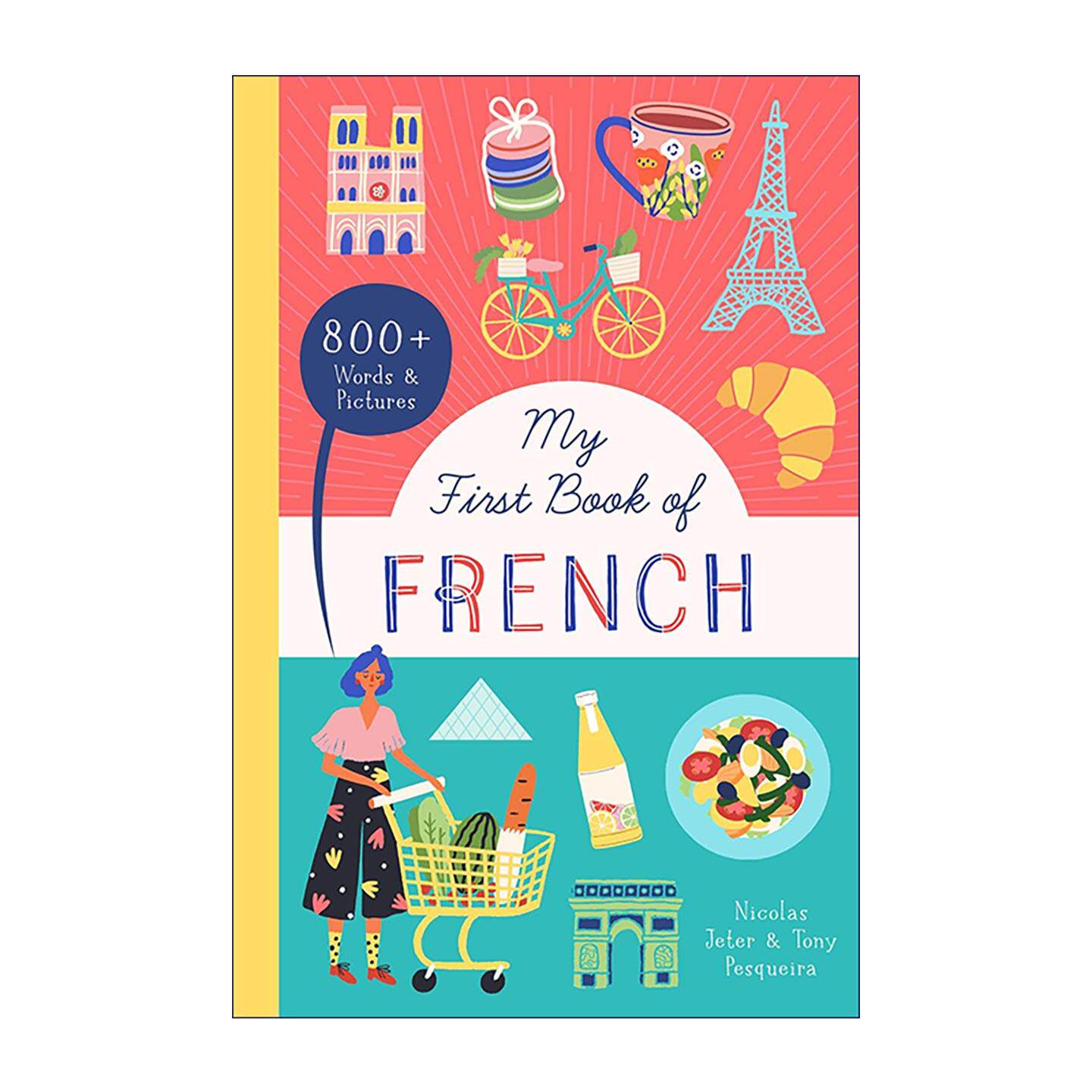 原版 My First Book of French 我的第一本法语单词书 800词图解 进口原版书籍