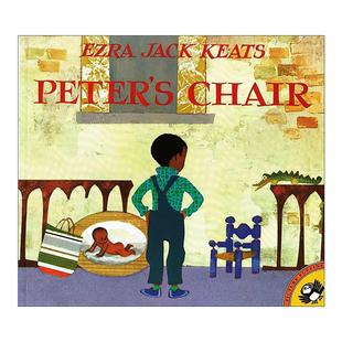 Chair 书籍 进口英语原版 凯迪克金奖得主 Peter 下雪天作者艾兹拉·杰克·季 椅子 彼得 英文版 英文原版 儿童经典 兹 绘本