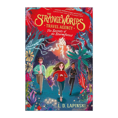 英文原版 The Strangeworlds Travel Agency The Secrets of the Stormforest 奇怪世界旅行社 暴风森林的秘密 进口英语原版书籍