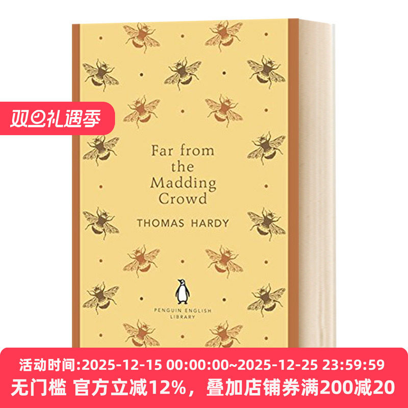 远离尘嚣 Far From the Madding Crowd 英文原版小说 The English Libary 进口文学英语读物书籍