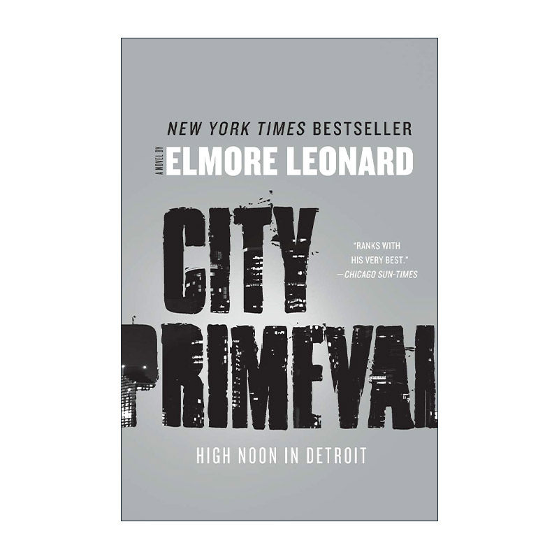 英文原版 City Primeval 火线警探 影视原著 埃尔莫&middot;伦纳德 英文版 进口英语原版书籍