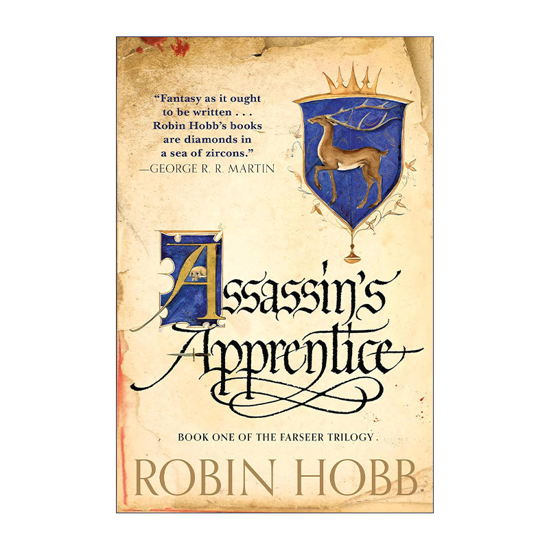 英文原版 Assassin's Apprentice The Farseer Trilogy 01 刺客正传I 刺客学徒 新版 Robin Hobb 英文版 进口英语原版书籍