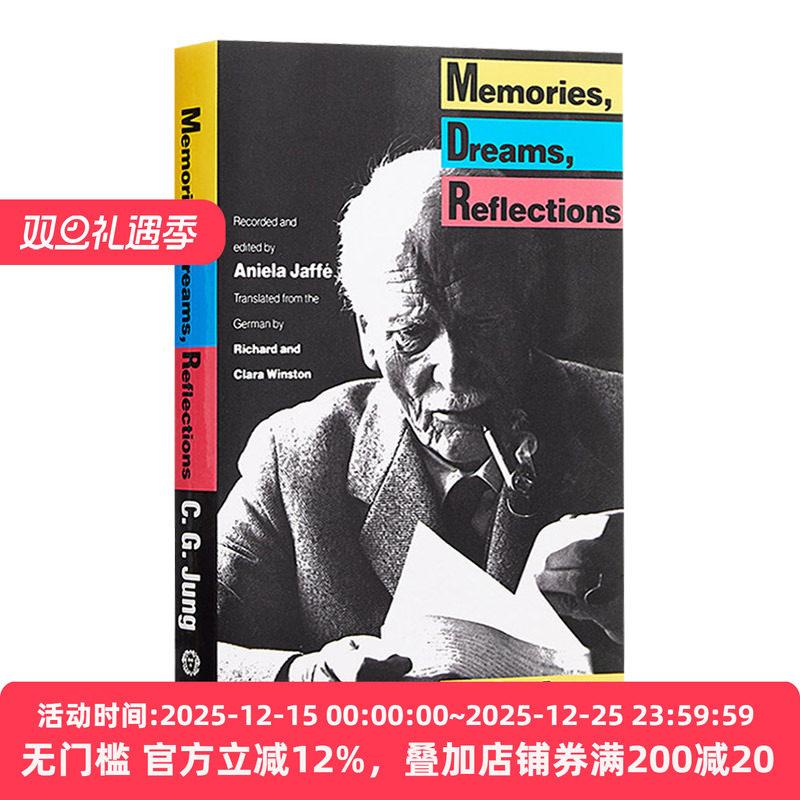 回忆 梦 思考 Memories Dreams Reflections 荣格自传 豆瓣阅读 英文原版人物自传 Carl Jung 英文版 进口英语书籍