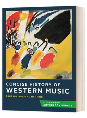 英文原版 Concise History of Western Music 西方音乐简史 英文版 进口英语原版书籍