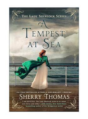 英文原版 A Tempest at Sea Lady Sherlock 07 福尔摩斯小姐7 海上风暴 女性推理小说 Sherry Thomas 英文版 进口英语原版书籍