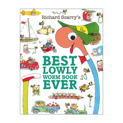 英文原版 Best Lowly Worm Book Ever 理查德斯凯瑞 小虫子书 英文版 进口英语原版书籍