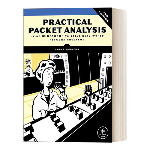 英文原版 Practical Packet Analysis 3rd Edition Wireshark数据包分析实战第3版计算机 Chris Sanders英文版进口英语书籍-封面