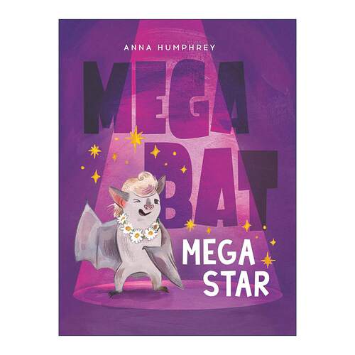 英文原版 Megabat Megastar 大蝙蝠系列5 大蝙蝠之星 儿童章节桥梁故事书 沙迪的鸭子作者安娜·汉弗莱 英文版 进口英语原版书籍