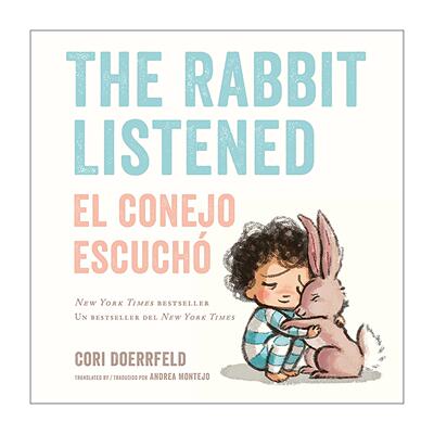 原版 The Rabbit Listened El conejo escucho 尤好的陪伴 儿童绘本 西英双语版 科里·德尔费尔德 进口原版书籍