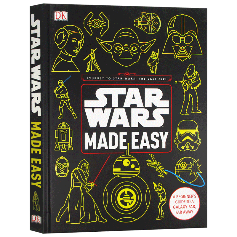 DK 星球大战元素儿童百科 Star Wars Made Easy 让孩子通过各种元素认识星战 科幻 精装 英文原版百科全书 进口英语书籍