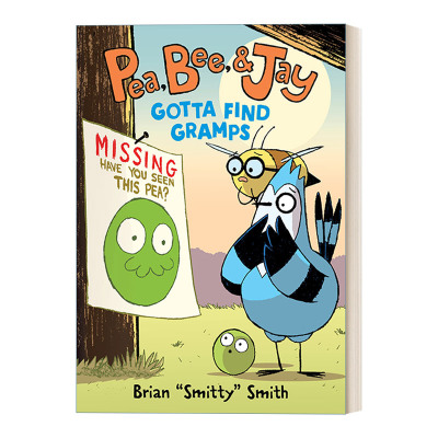 Pea, Bee, & Jay 5: Gotta Find Gramps 豌豆、蜜蜂和松鸦5 全彩漫画绘本