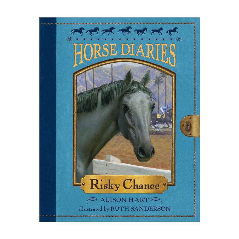 英文原版 Horse Diaries 07 Risky Chance 小马驹日志系列7 冒险的机会 儿童历史小说 爱伦坡奖提名作家Alison Hart 英文版