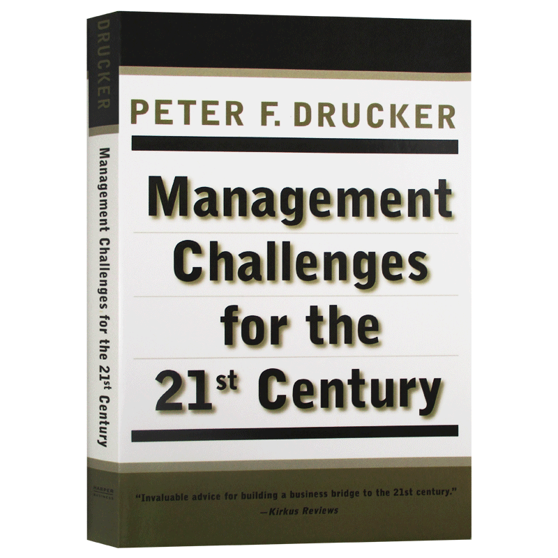 德鲁克 21世纪的管理挑战 英文原版企业管理类书 Management Challenges for the 21st Century 现代管理学之父