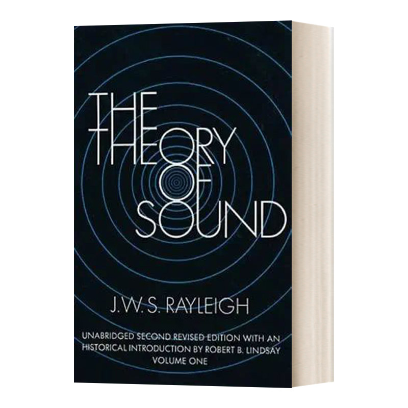 英文原版 The Theory of Sound  Volume One 声学 第一卷 Dover物理 英文版 进口英语原版书籍