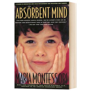 蒙台梭利有吸引力的心灵 The Absorbent Mind 英文原版心理类学习阅读书籍