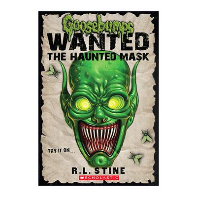 英文原版 Goosebumps Most Wanted The Haunted Mask 鸡皮疙瘩高通缉系列 鬼面具 英文版 进口英语原版书籍