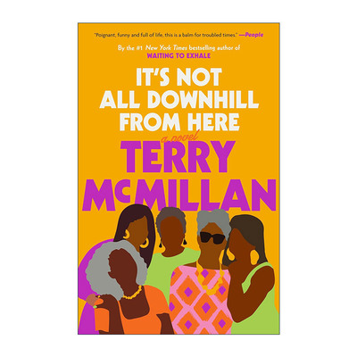 英文原版 It's Not All Downhill From Here 从这里开始并不都是下坡路 女性小说 Terry McMillan 英文版 进口英语原版书籍