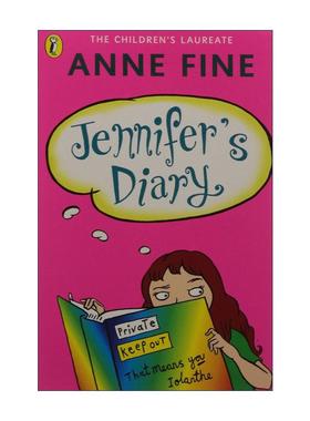英文原版 Jennifer's Diary 詹妮弗的日记 安妮?范恩经典儿童小说 英文版 进口英语原版书籍