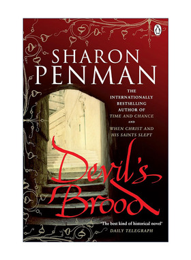 英文原版 Devil's Brood 魔王世族 Sharon Penman历史小说 金雀花王朝系列 英文版 进口英语原版书籍