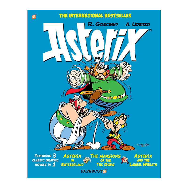Asterix Omnibus #6 高卢英雄历险记 16-18 合订本 卷六