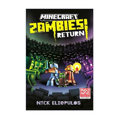 英文原版 Minecraft Zombies Return An Official Minecraft Novel 我的世界17 僵尸归来 精装官方小说 英文版 进口英语原版书籍