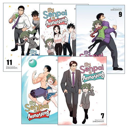 英文原版 My Senpai is Annoying 关于前辈很烦人的事系列7-11册 同名动漫漫画 白曼塔 英文版 进口英语原版书籍