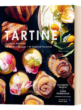 Tartine 面包甜点食谱 面包片68个全新的食谱+55个全新的 英文原版烹饪美味面包烘培教程 英文版 进口英语书籍