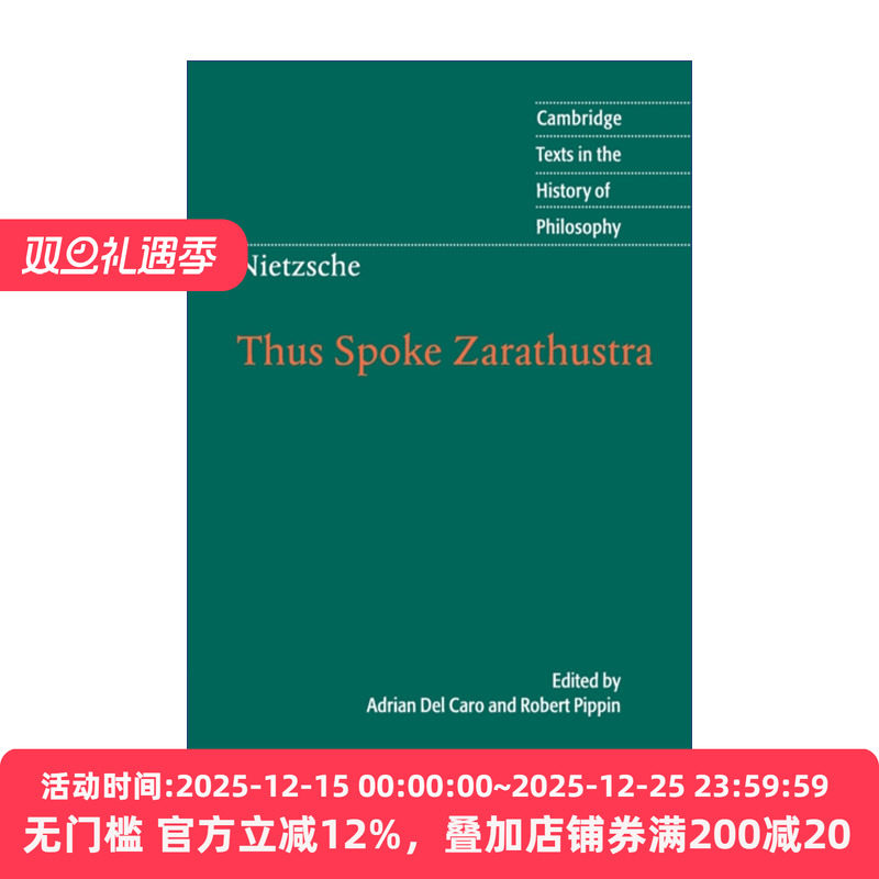 Nietzsche: Thus Spoke Zarathustra 尼采 查拉图斯特拉如是说 剑桥哲学史文本系列