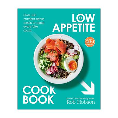 英文原版 The Low Appetite Cookbook 低食欲食谱 食欲低下人群的高营养食谱 英文版 进口英语原版书籍