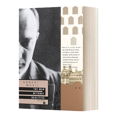 The Man Without Qualities Vol 1 没有个性的人1 英文原版文学小说 进口英语书籍