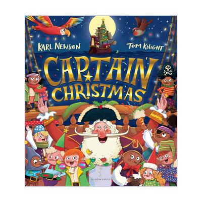 英文原版 Captain Christmas 圣诞船长 Karl Newson儿童绘本 英文版 进口英语原版书籍