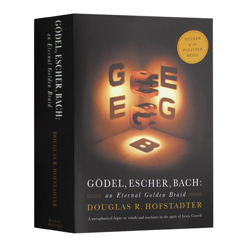 哥德尔 埃舍尔 巴赫 集异璧之大成 Godel Escher Bach An Eternal Golden Braid 英文原版哲学 英文版进口英语书籍