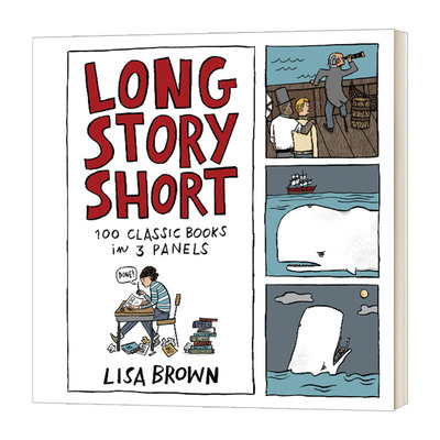 Long Story Short 长话短说:100本经典书籍的3幕连环画 精装