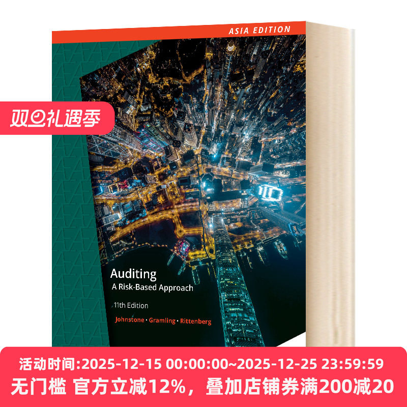 审计 风险导向法 Auditing A Risk-Based Approach 11th Edition 英文原版金融投资读物 进口英语书籍