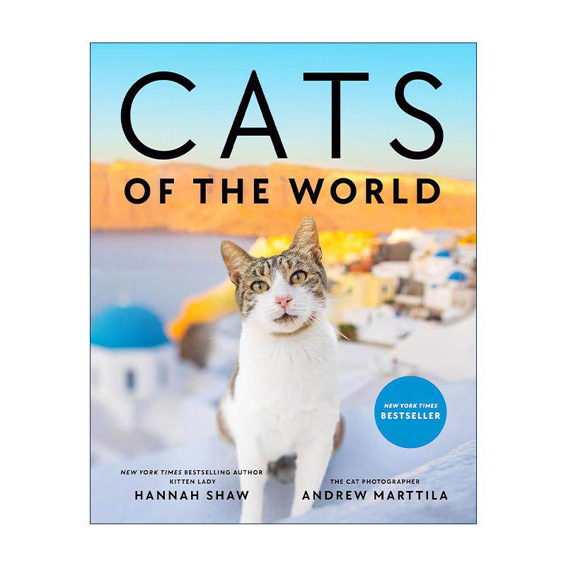 英文原版 Cats of the World 世界的猫 精装摄影艺术图册 猫咪救助者Hannah Shaw 旅途中的猫咪 英文版 进口英语原版书籍