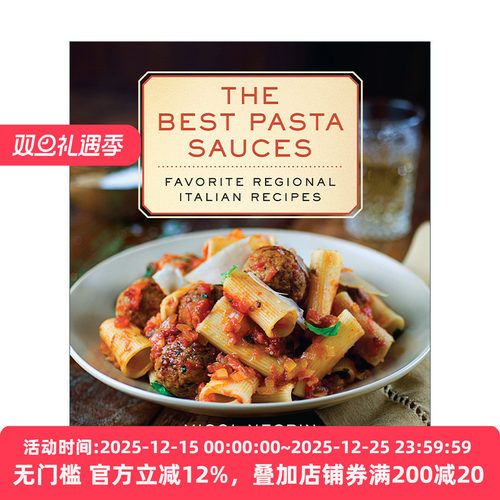 The Best Pasta Sauces 好的意大利面酱 受欢迎的意大利地区食谱 Micol Negrin 精装