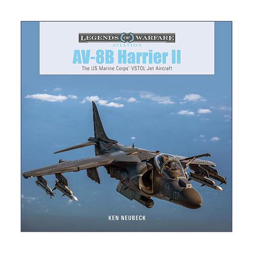 英文原版 AV-8B Harrier II 猎鹰二式 美国海军陆战队的V/STOL喷气式飞机 垂直 短距起降攻击机 精装 英文版 进口英语原版书籍