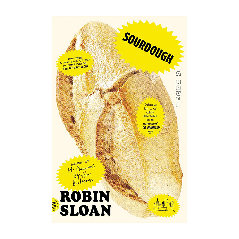 英文原版 Sourdough 酵母 含新故事 手提箱克隆 亚马逊年度书单 英文版 进口英语原版书籍