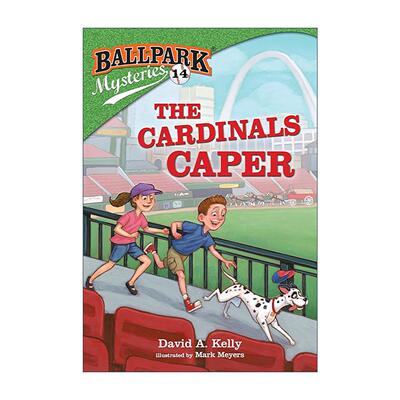 英文原版 Ballpark Mysteries #14 The Cardinals Caper 棒球场之谜14 红雀队雀跃 儿童推理章节桥梁 英文版 进口英语原版书籍