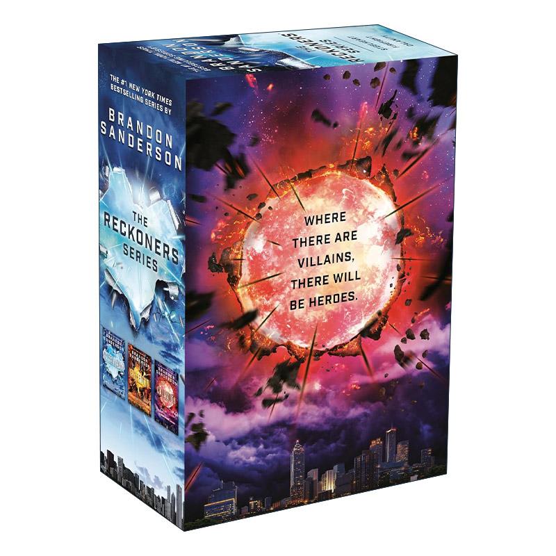 英文原版 The Reckoners Series Paperback Box Set 审判者传奇系列三本盒装套装 伊岚翠作者布兰登·山德森 进口英语原版书籍