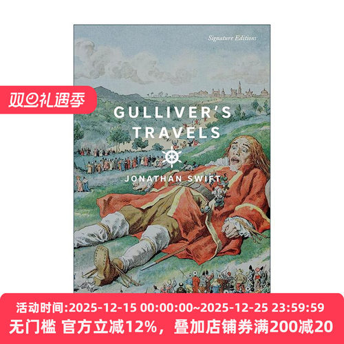 英文原版 Gulliver's Travels 格列佛游记 Signature Classics 英文版 进口英语原版书籍