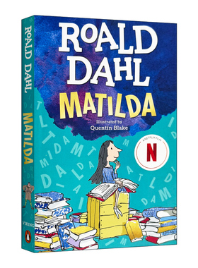 Matilda 玛蒂尔达 罗尔德达尔 Roald Dahl 英文原版儿童文学小说 进口书籍